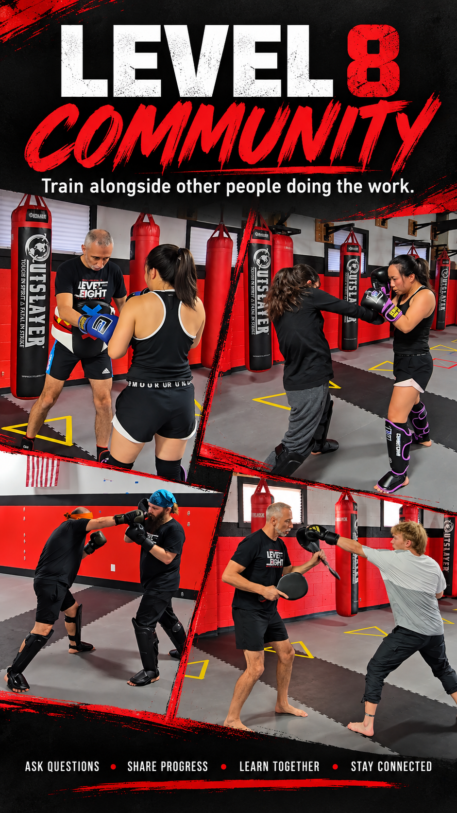 Level 8 Community Training Poster